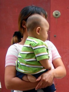 Chinese Baby No Diapers